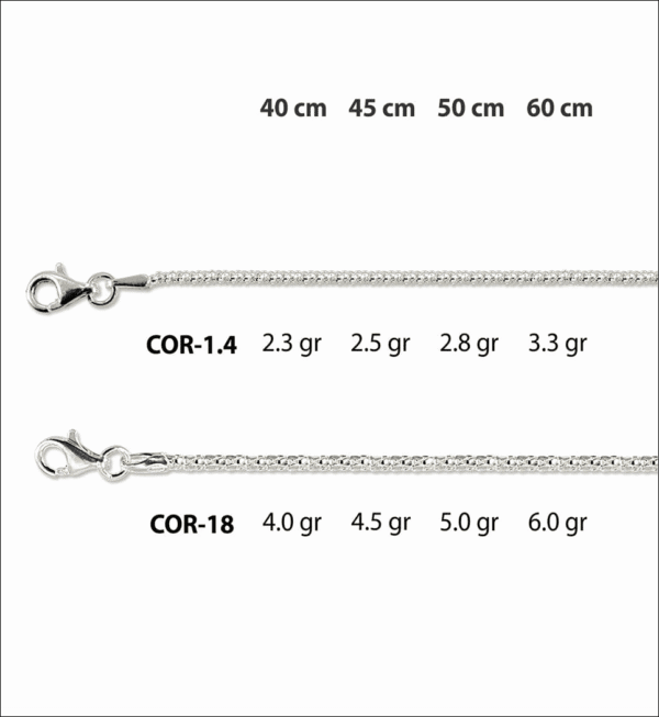 Cadena de Plata COR