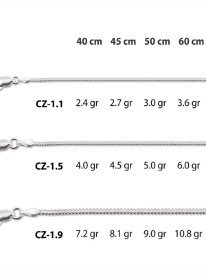 Cadena Cola de Zorro