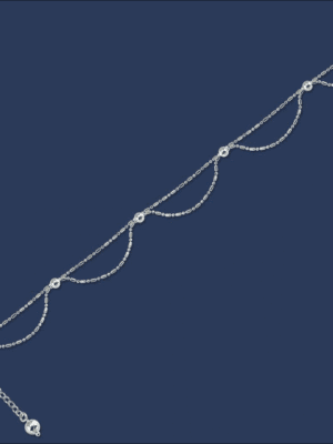 Tobillera de Plata T-002