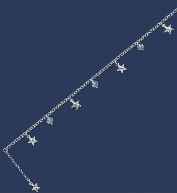 Tobillera de Plata T-004