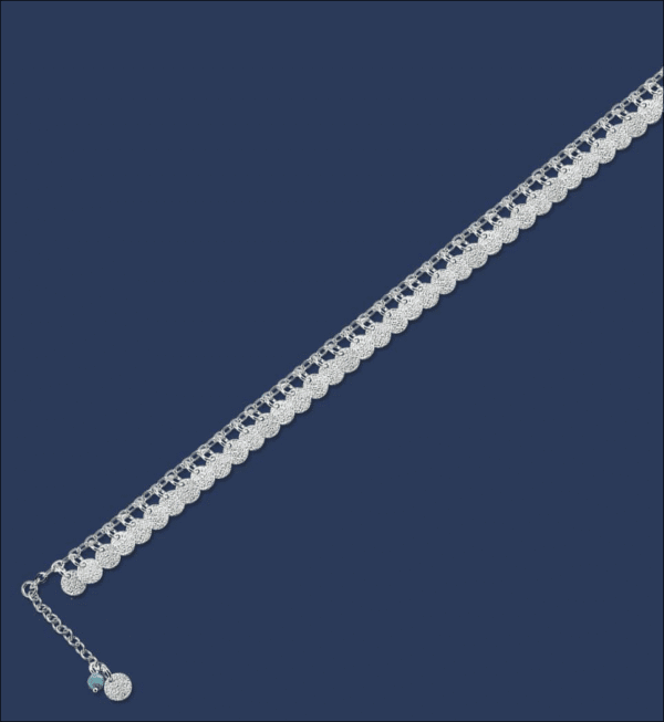 Tobillera de Plata T-005