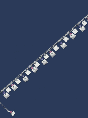 Tobillera de Plata T-006