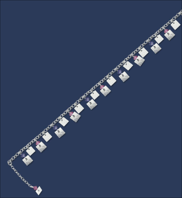Tobillera de Plata T-006